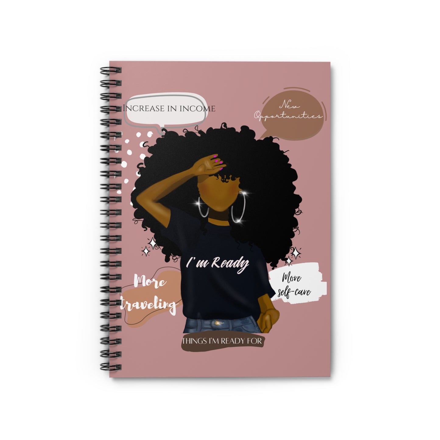 I'm ReadySpiral Notebook - Ruled Line