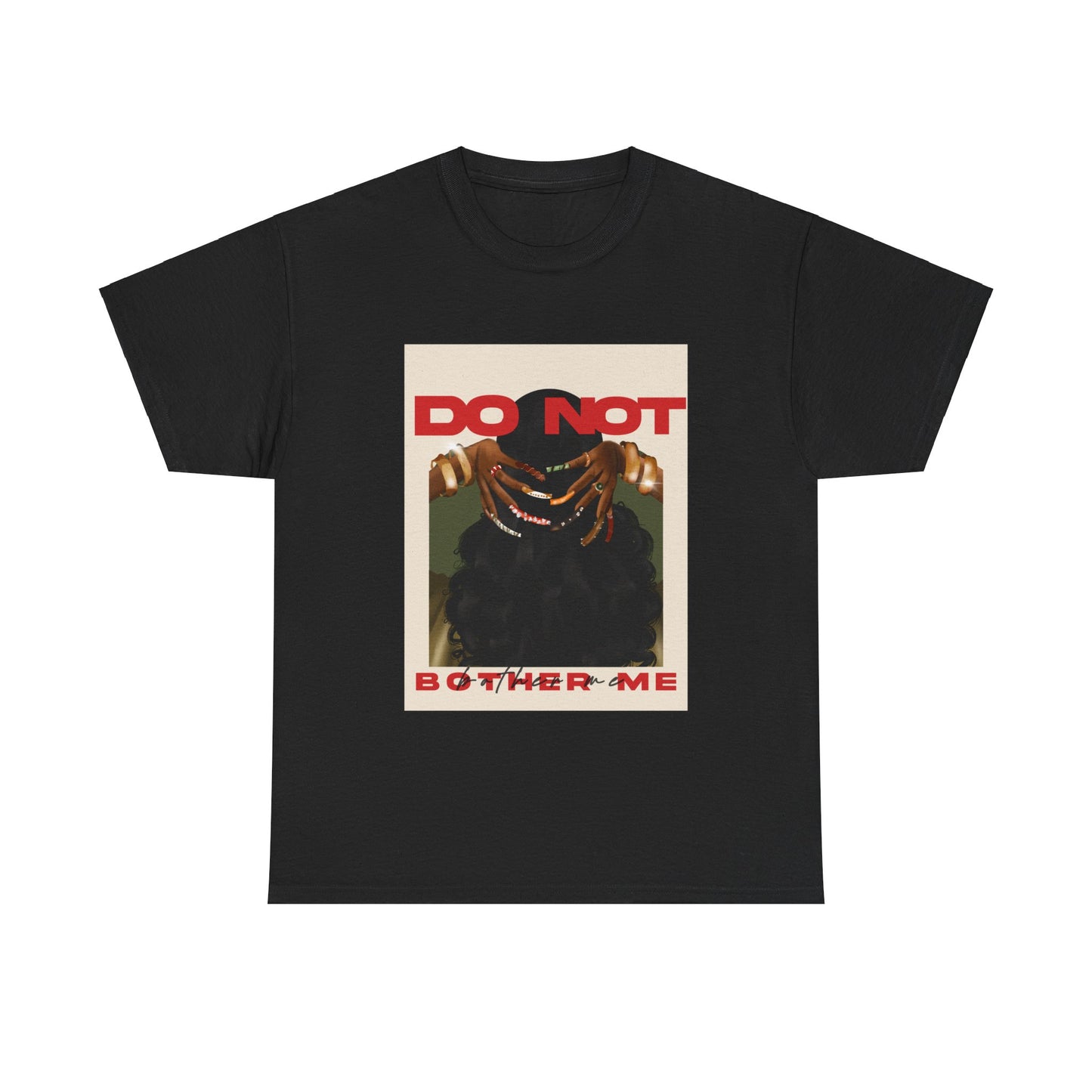 Do Not Bother Me Graphic Tee - Unisex Heavy Cotton T-Shirt for Chill Vibes