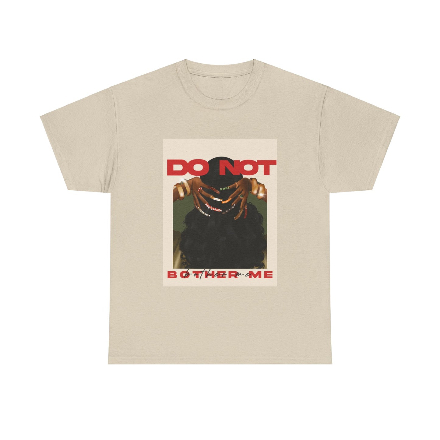 Do Not Bother Me Graphic Tee - Unisex Heavy Cotton T-Shirt for Chill Vibes