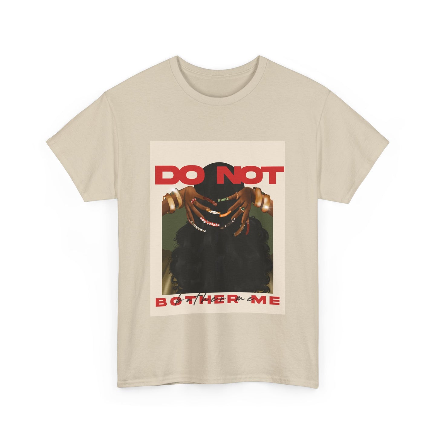 Do Not Bother Me Graphic Tee - Unisex Heavy Cotton T-Shirt for Chill Vibes