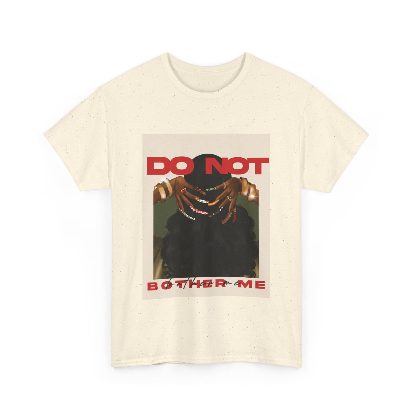 Do Not Bother Me Graphic Tee - Unisex Heavy Cotton T-Shirt for Chill Vibes