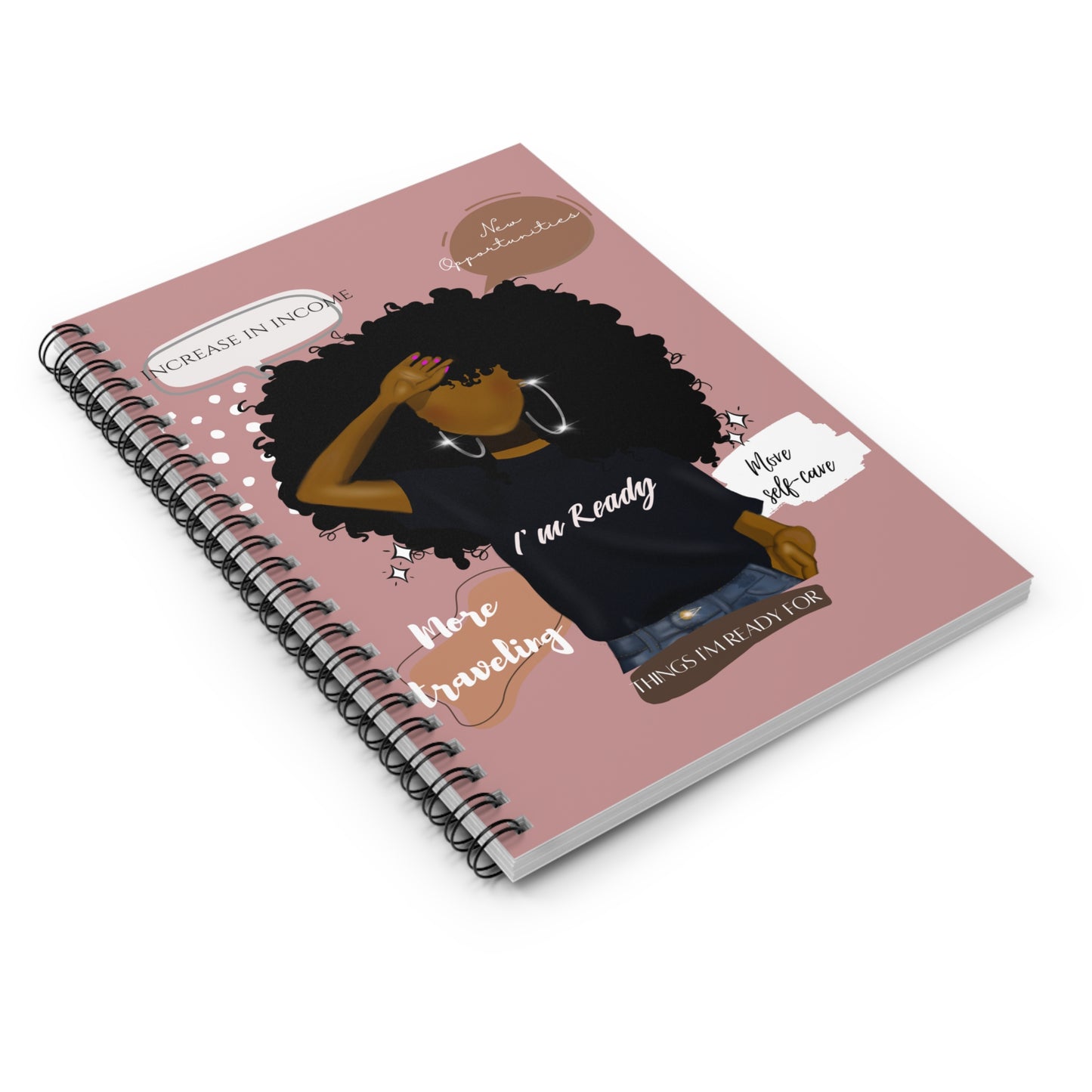 I'm ReadySpiral Notebook - Ruled Line