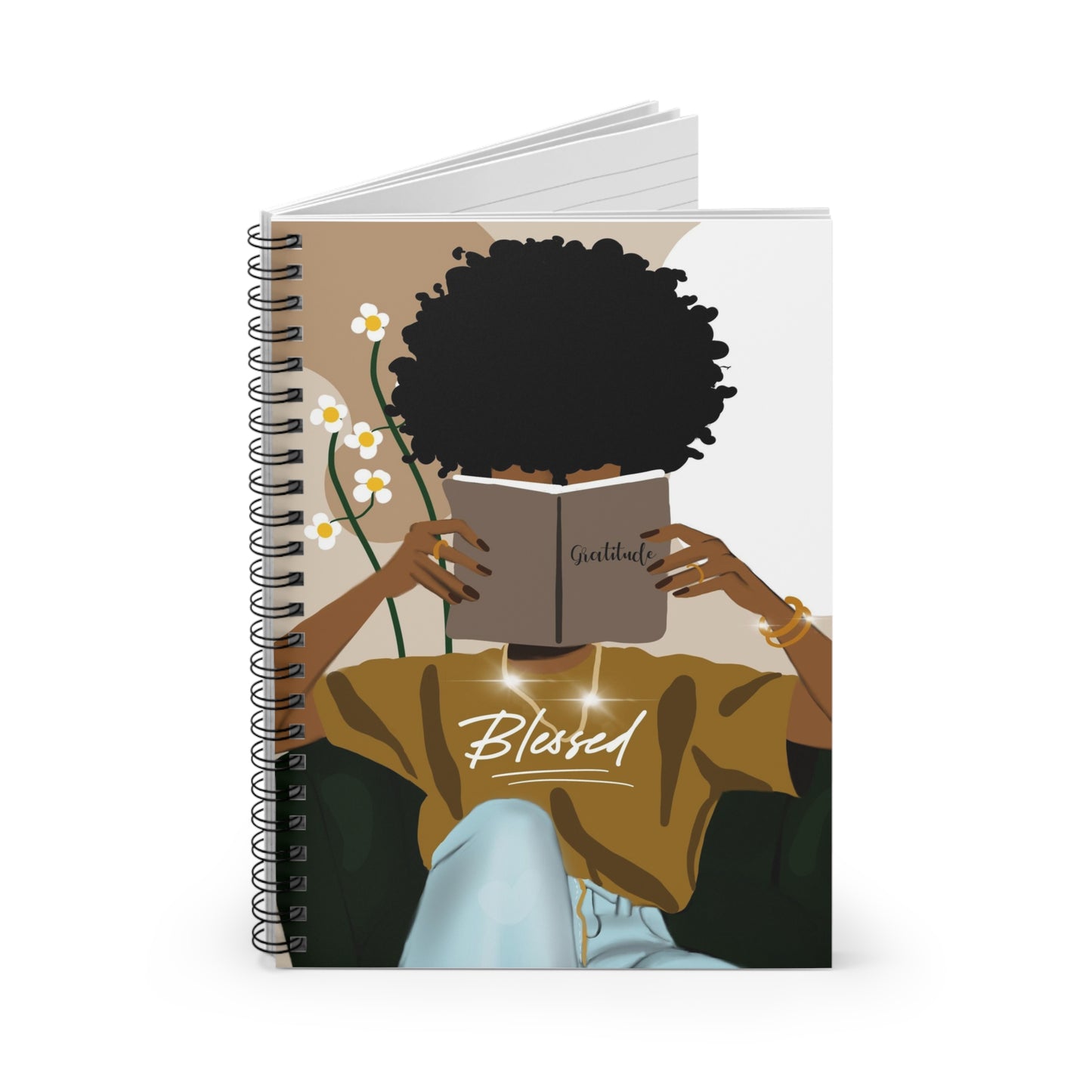 Blessed Spiral Notebook - Ruled Line