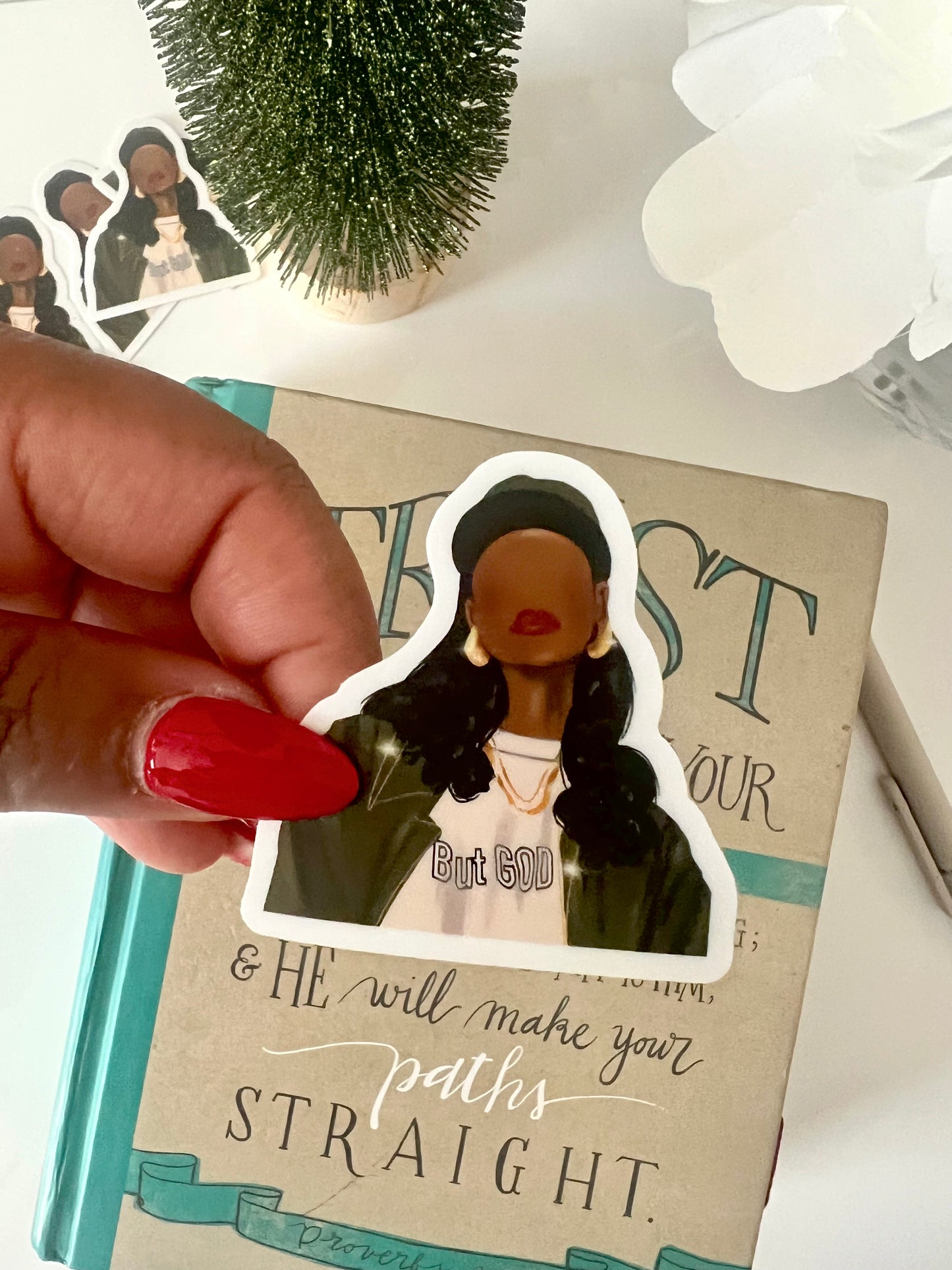 BUT GOD VINYL DIE CUT STICKERS | WATER PROOF