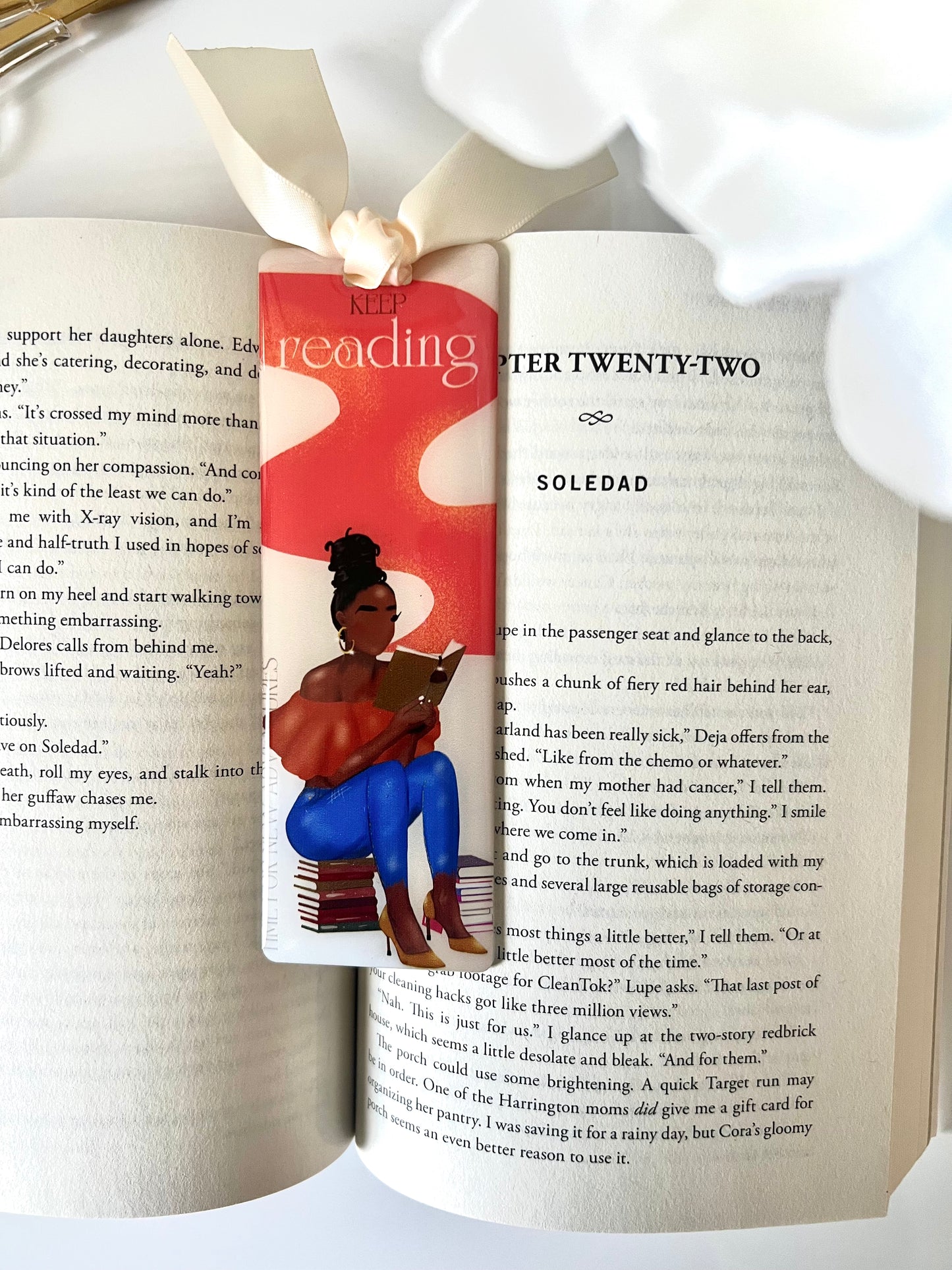 acrylic bookmarks, book readers, black girl books, black girls read