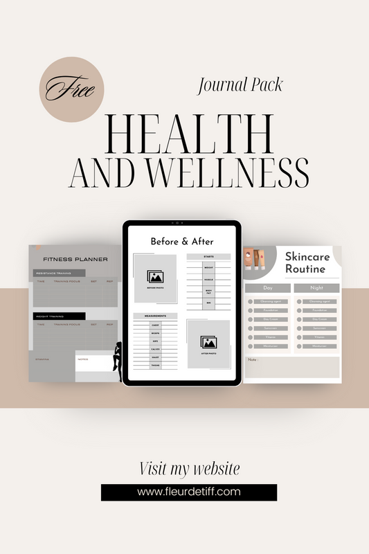 Health & Wellness Journal | Digital Download| Begin your wellness journey today