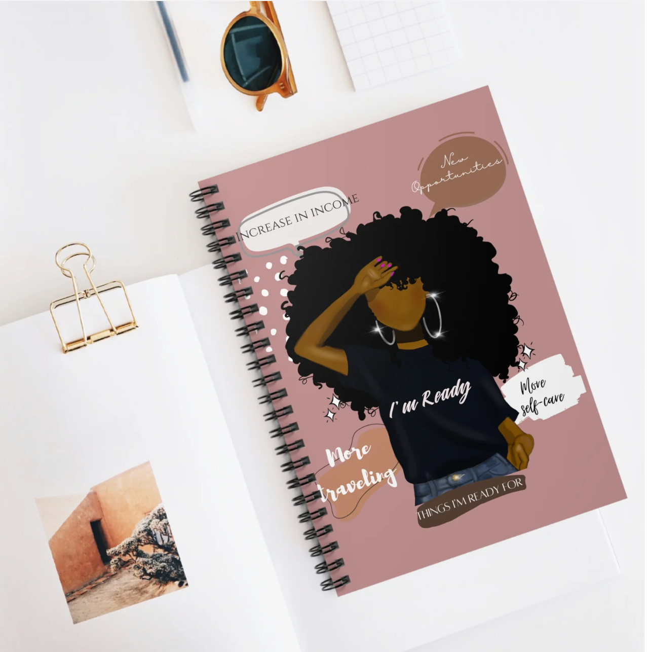 I'm ReadySpiral Notebook - Ruled Line