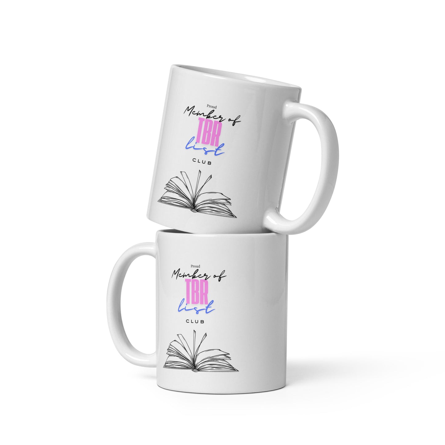IMAGE OF WHITE COFFEE MUG WITH BOOK LINE ART