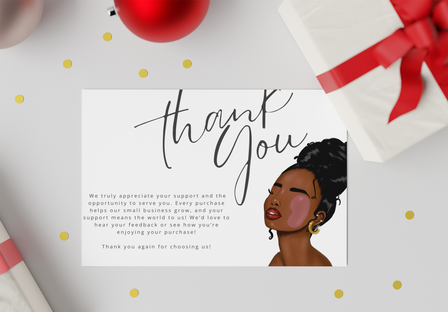 Minimalistic Thank You Inserts | Instant Download