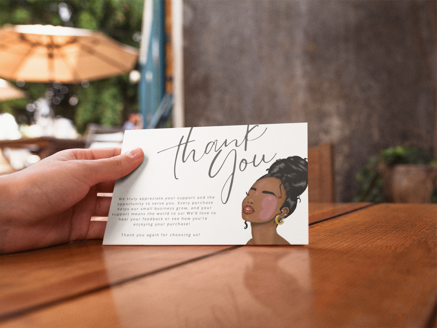 Minimalistic Thank You Inserts | Instant Download