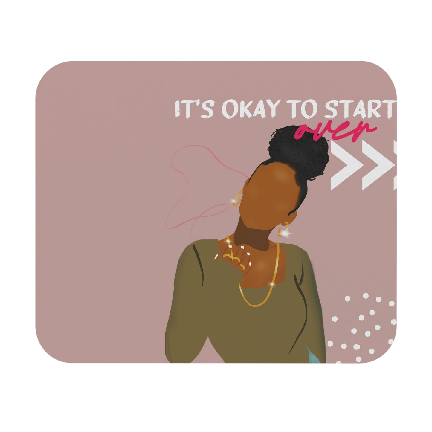 Start over Mouse Pad (Rectangle)