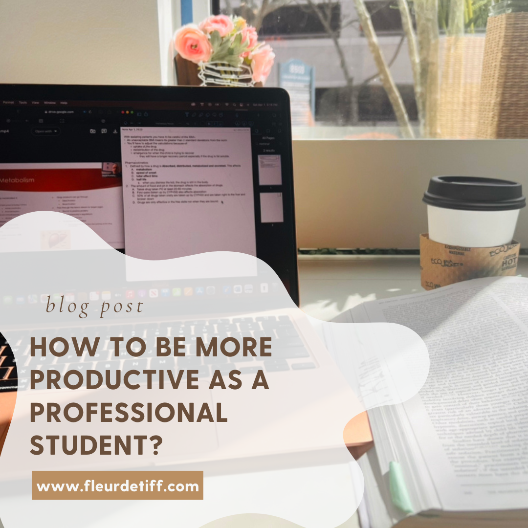 How to Become More Productive as a Professional Student