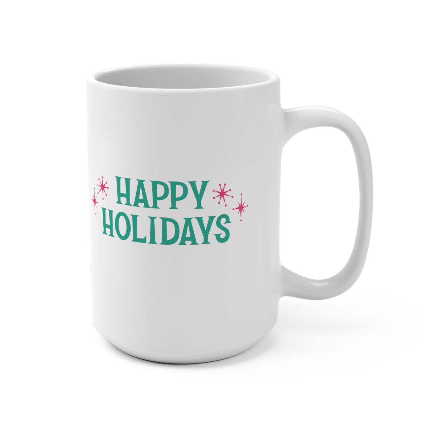 Happy Holidays Mug 15oz