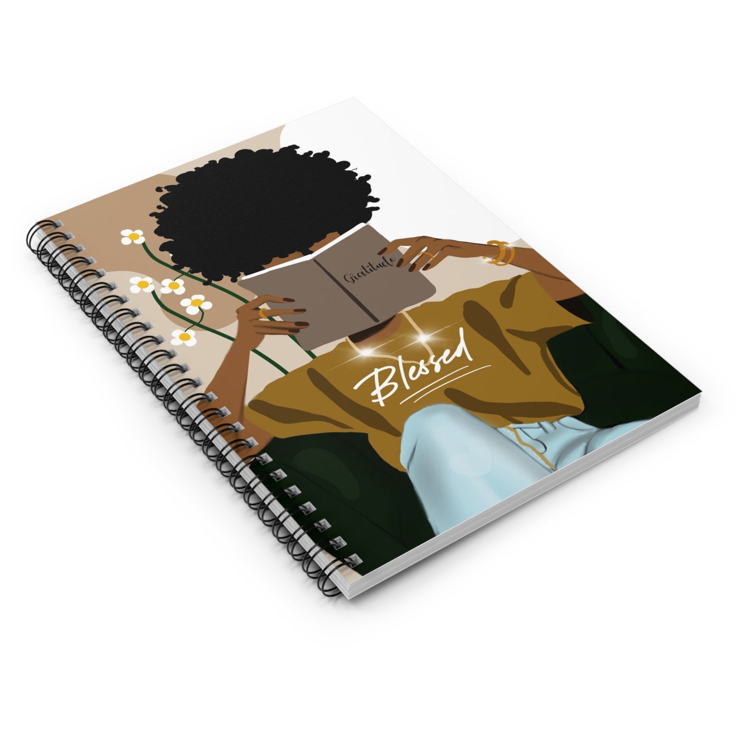 Blessed Spiral Notebook - Ruled Line