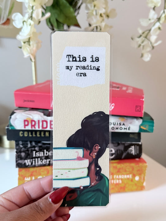 This is my reading era laminated Bookmark