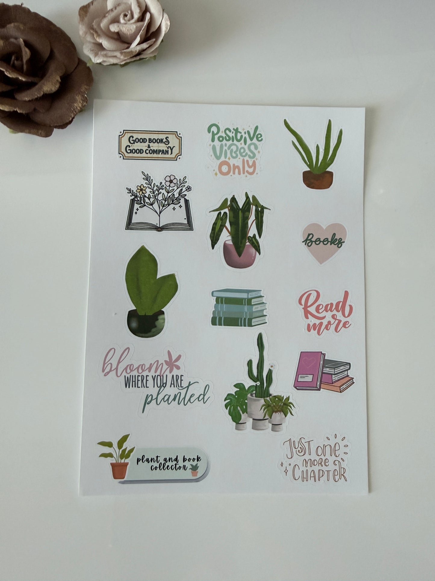 Cozy Book Nook Sticker Bundle