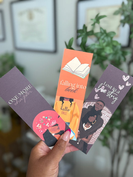 Illustrated Bookmark Set | Laminated Bookish Accessories for Readers
