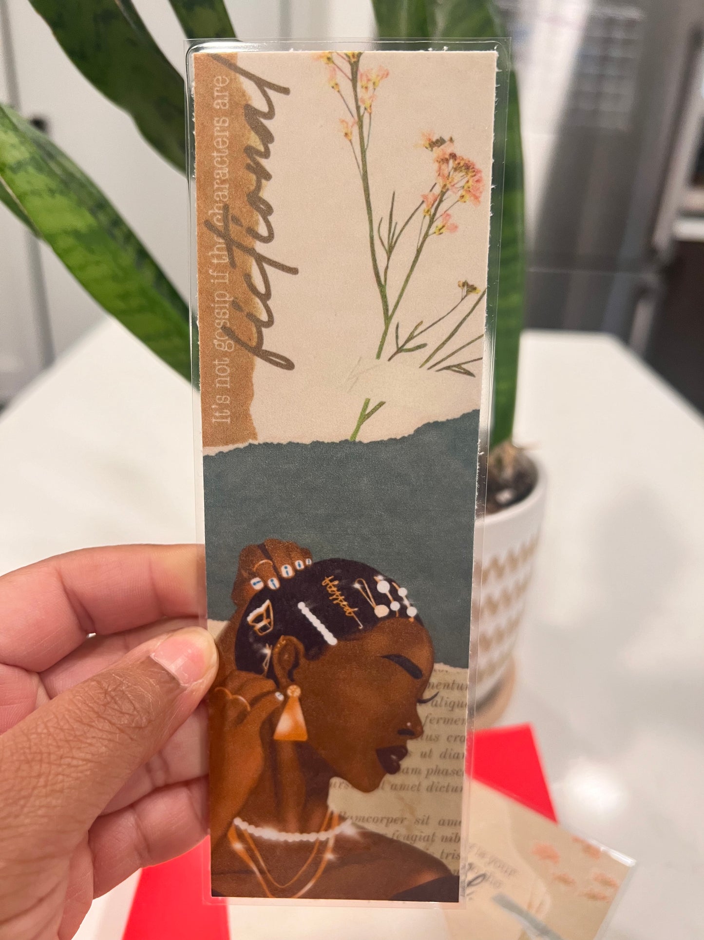 3-Pack Vintage Black Girl Art Bookmark | Neutral Bookmarks