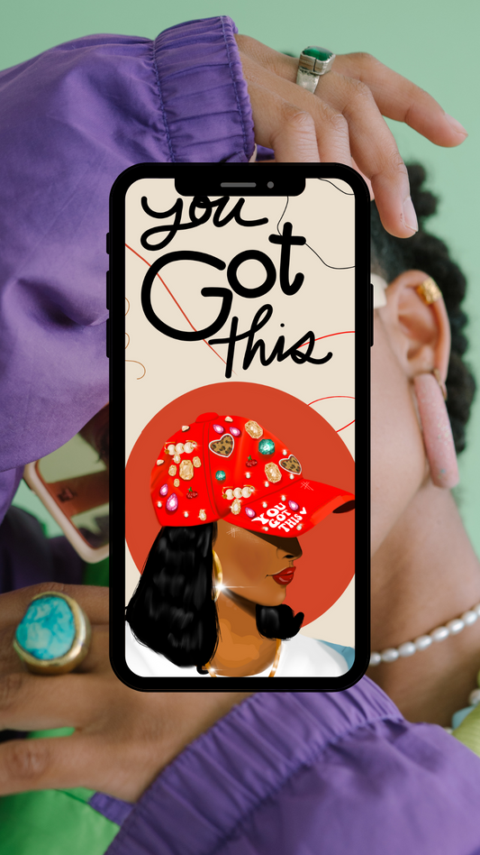You Got This Phone Wallpaper | Motivational Digital Download (Only $0.99!)
