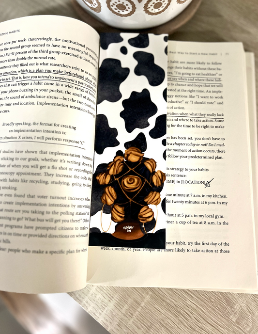 3-Pack Black Girl Art Bookmark | Neutral Bookmark