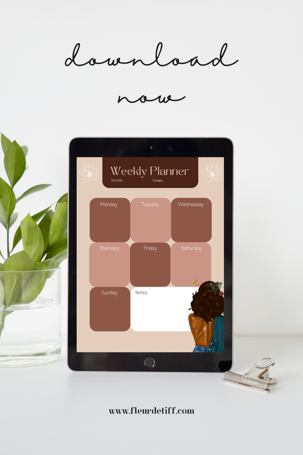 Digital Weekly Planner-Instant Download